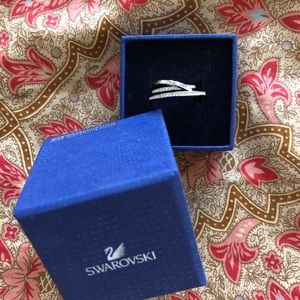 Swarovski crystal ring